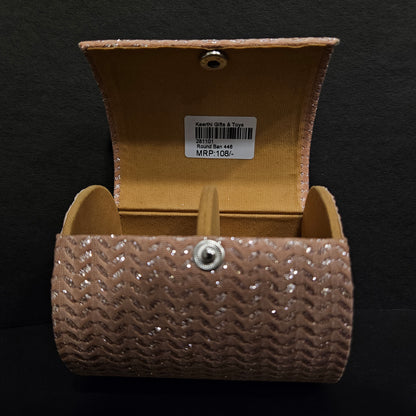 Women's Stylish designer Bangle Box with Button Lock easily portable Bangle box for women