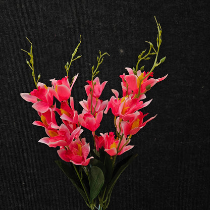 Boat orchid artificial banquet floweral stick to bring attractive elegant look to your office & Garden