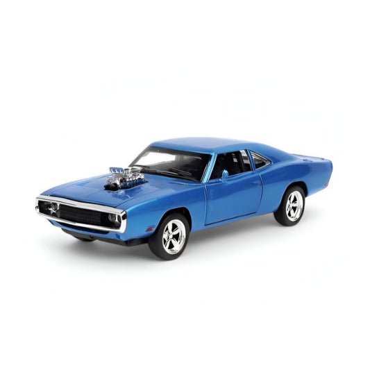 1970 Dodge Charger Diecast Car Metal Model – Fast & Furious 7 Edition - Scale 1:32