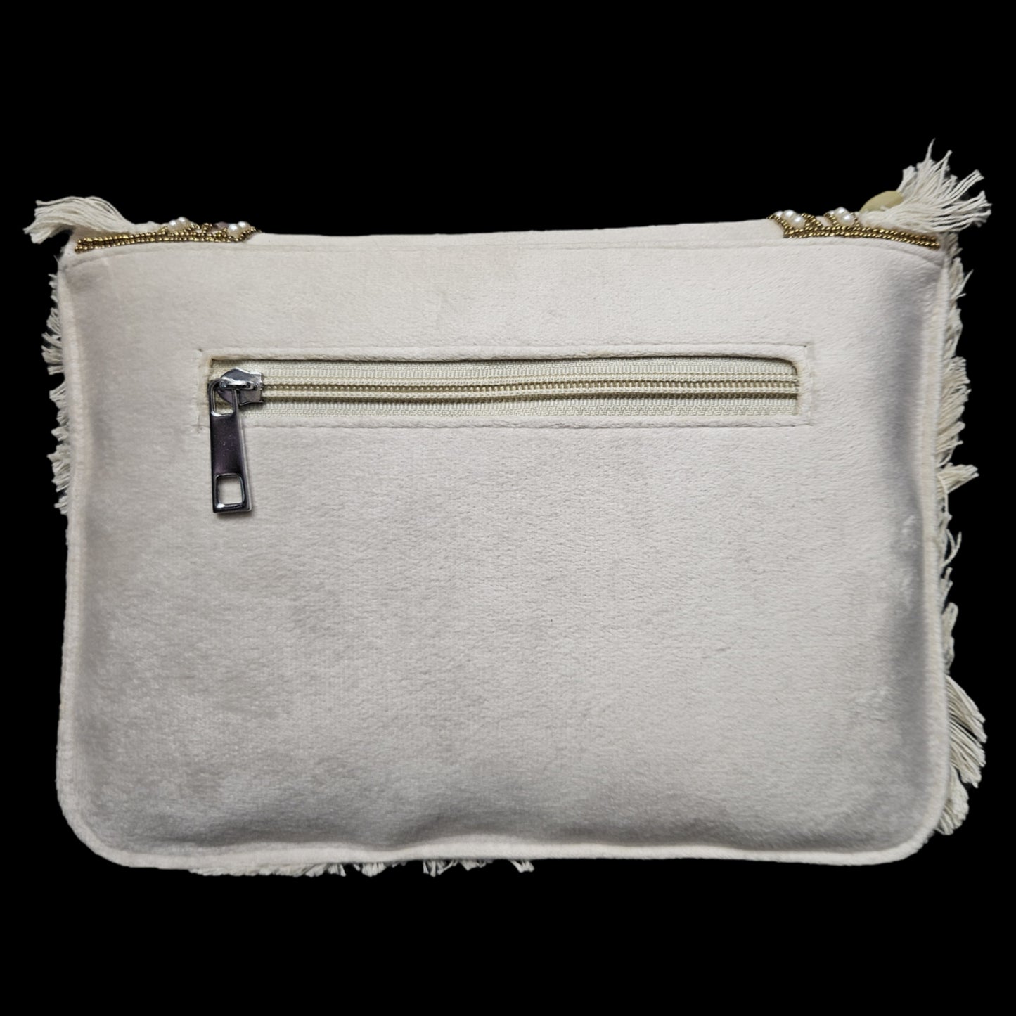 Stylish Vintage Banjara Fabric Designer Clutch For Women Trendy Handbag with Golden Chain Strap