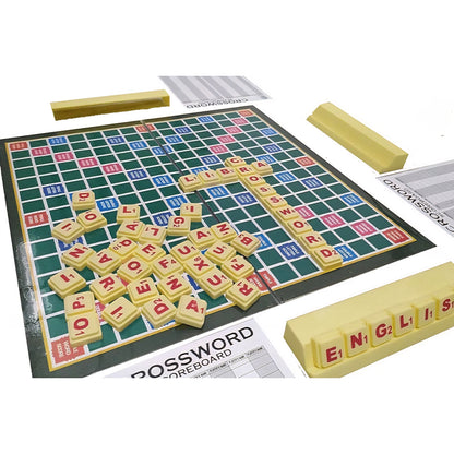 Crossword Board Game | Big Size Spelling Game for Kids & Adult Multi-Player Board Game for Kids