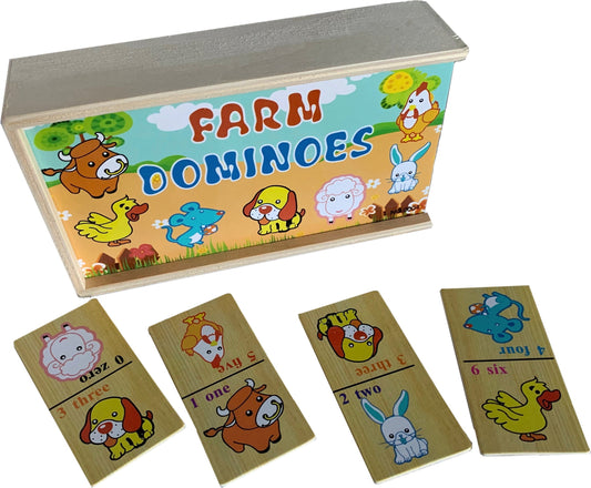Wooden Game Set Wooden Toy Children Educational insects Recognition Farm jungle Traffic Tools