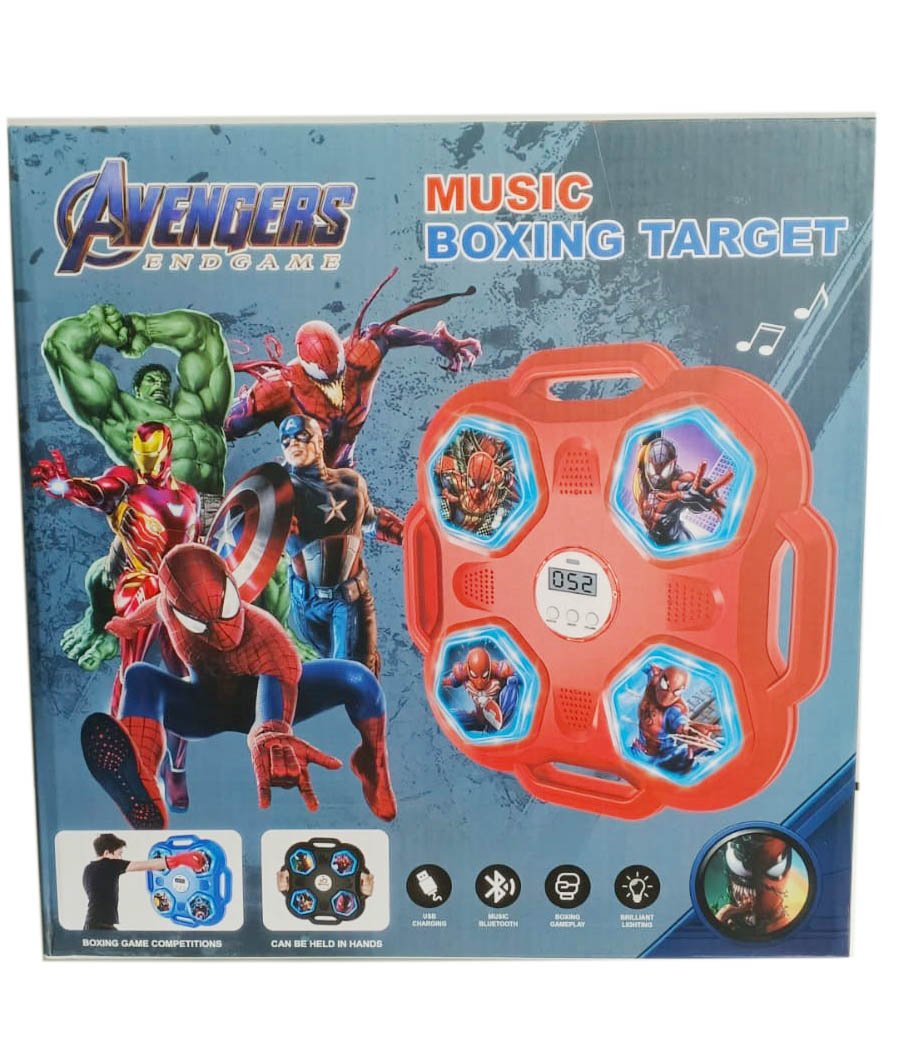 Spider man Boxing Target Toy for Kids with Music