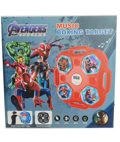 Spider man Boxing Target Toy for Kids with Music