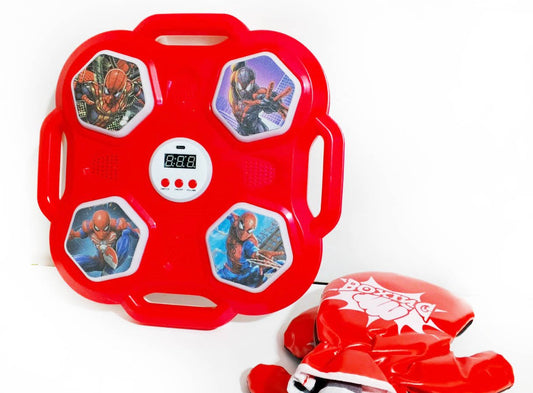 Spider man Boxing Target Toy for Kids with Music