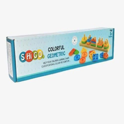 Revolving Kids Geometric Block Toy Child Age Group from 4 to 6 Years old